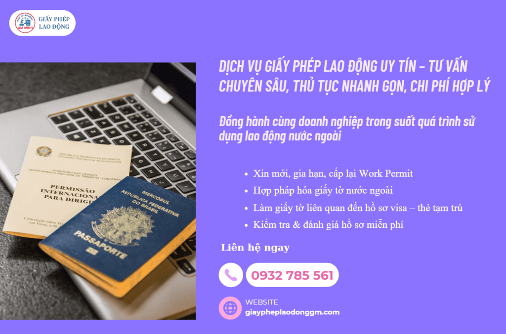 Quy trình xin giấy phép lao động tại Đà Nẵng