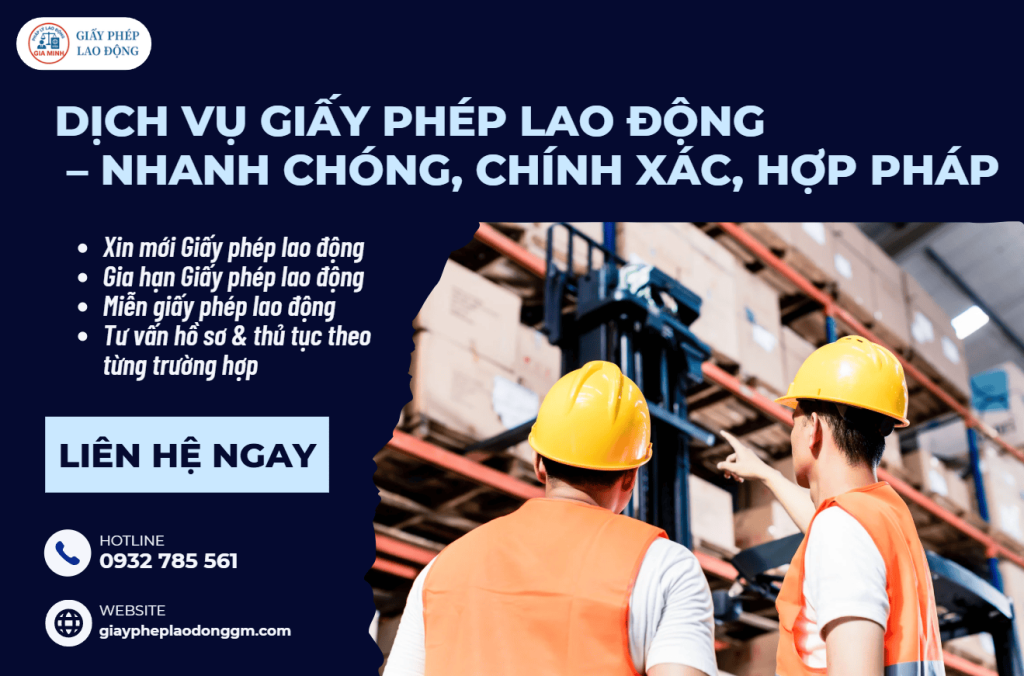 Xin Giấy Phép Lao Động TPHCM Cho Nhà Đầu Tư