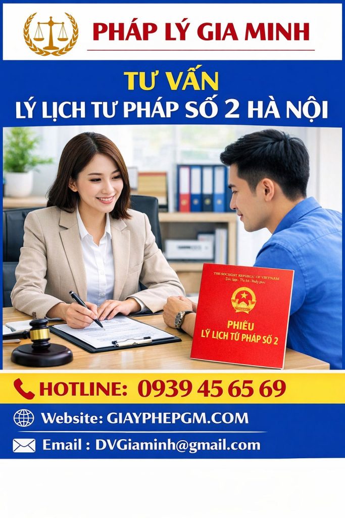Hướng dẫn đăng ký cấp phiếu lý lịch tư pháp online Hà Nội