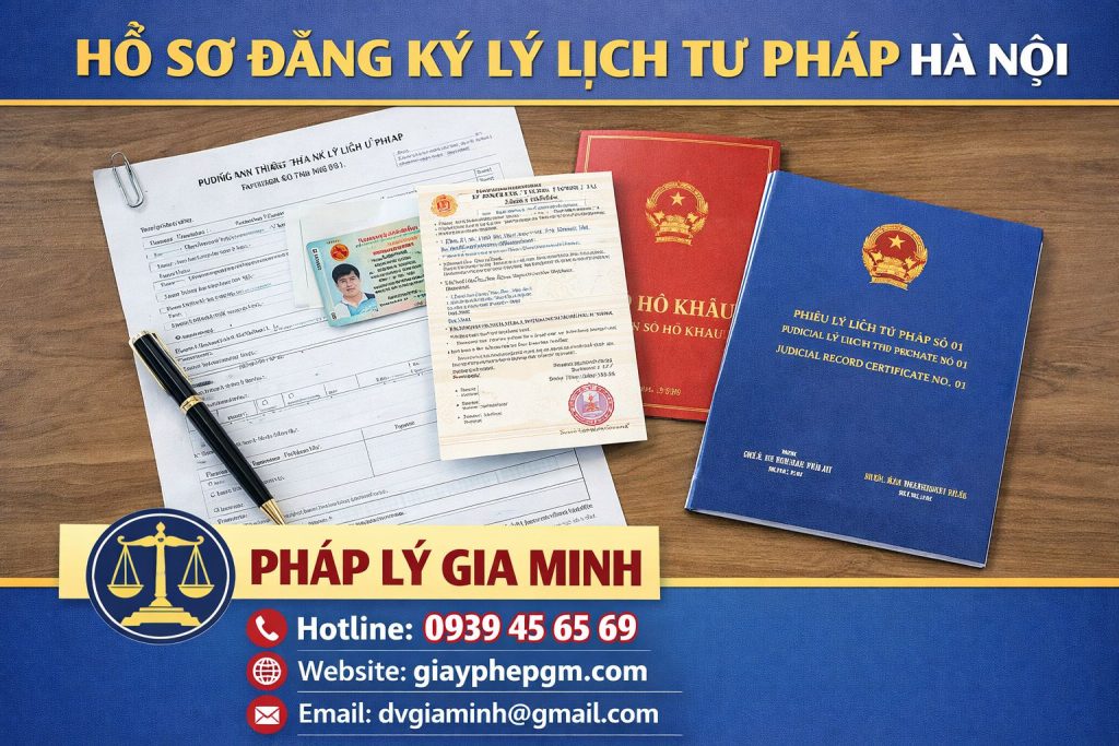 Dịch vụ làm lý lịch tư pháp Hà Nội