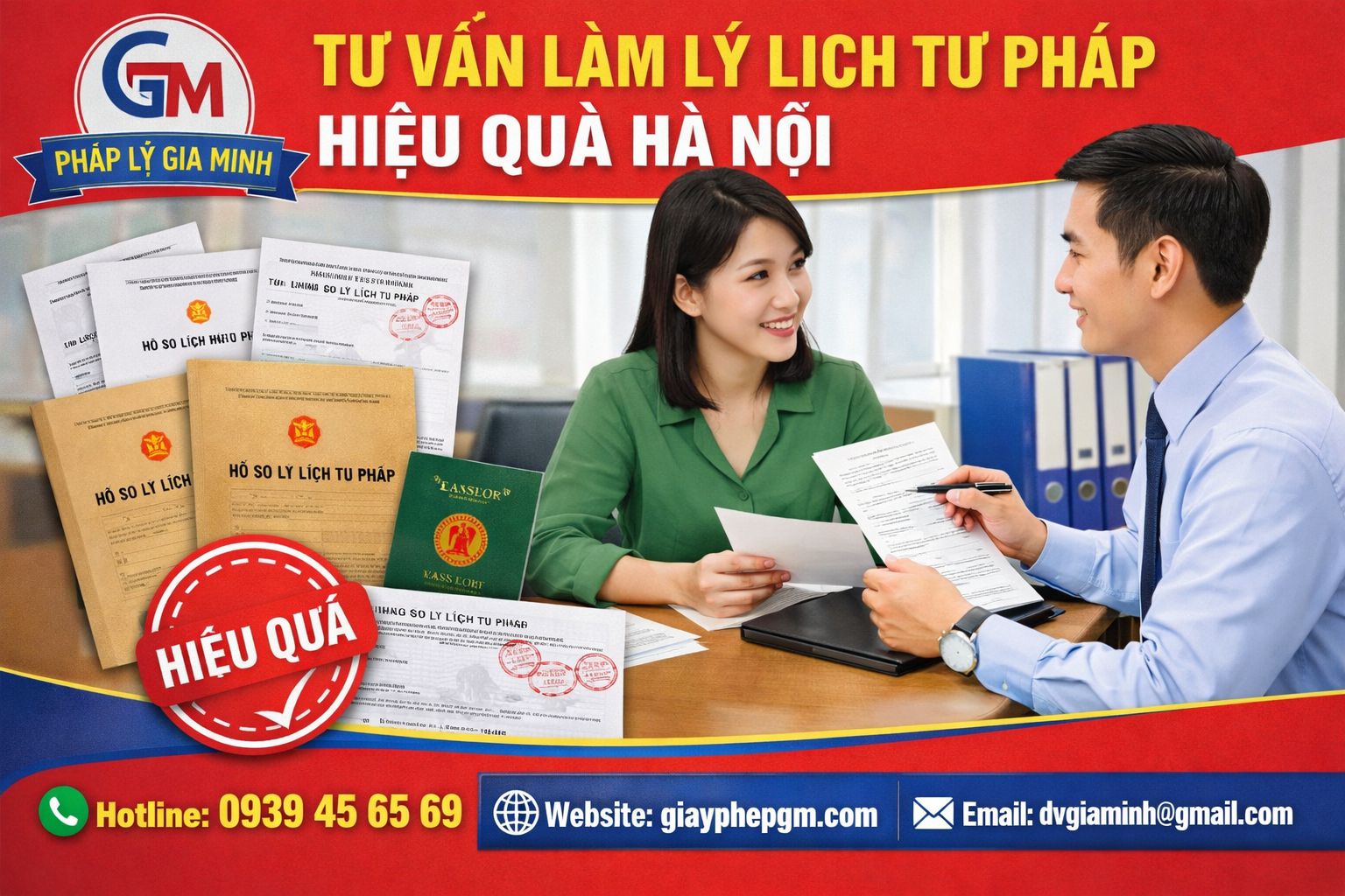 Dịch vụ cấp phiếu lý lịch tư pháp Hà Nội