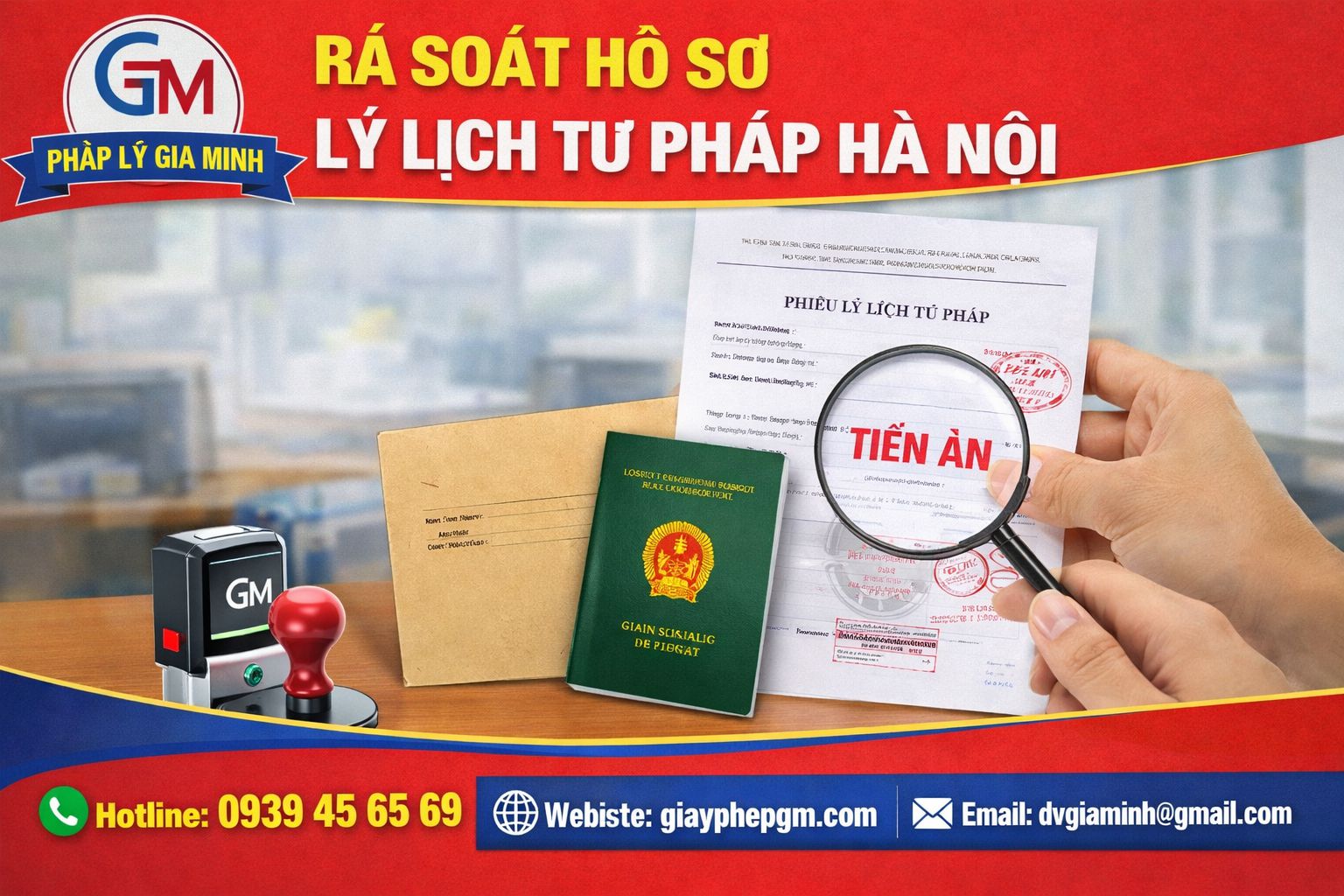 Làm lý lịch tư pháp online tại Hà Nội
