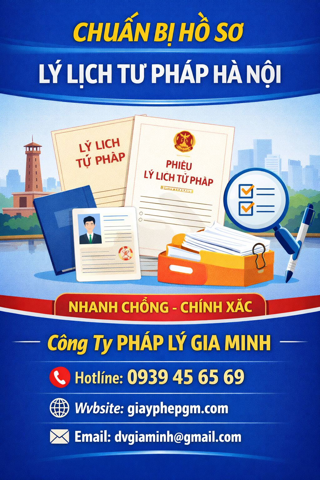 Phiếu lý lịch tư pháp dùng cho định cư
