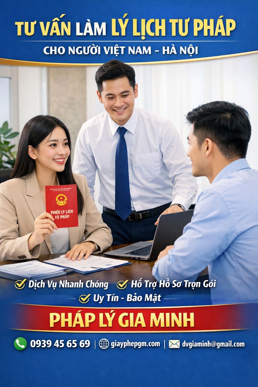 Thủ tục tư pháp Hà Nội