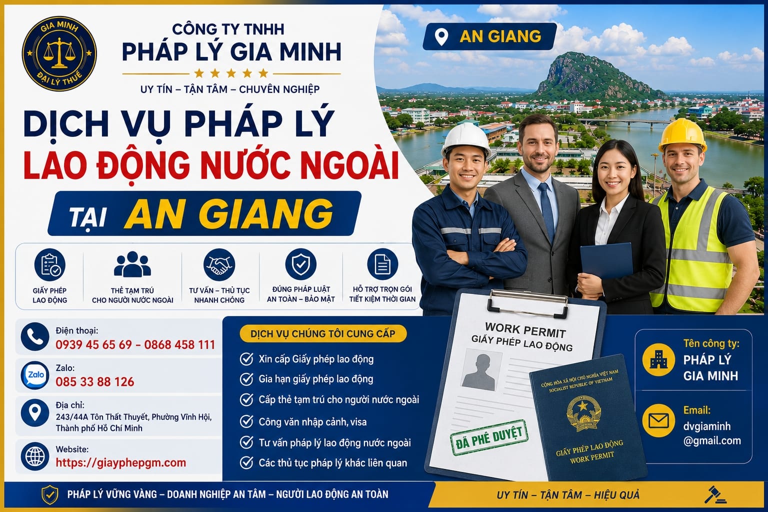 Dịch vụ pháp lý lao động nước ngoài tại An Giang