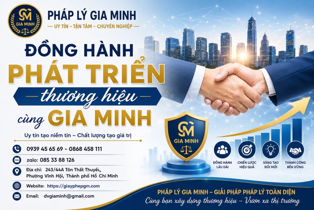 Đồng hành phát triển thương hiệu cùng Gia Minh
