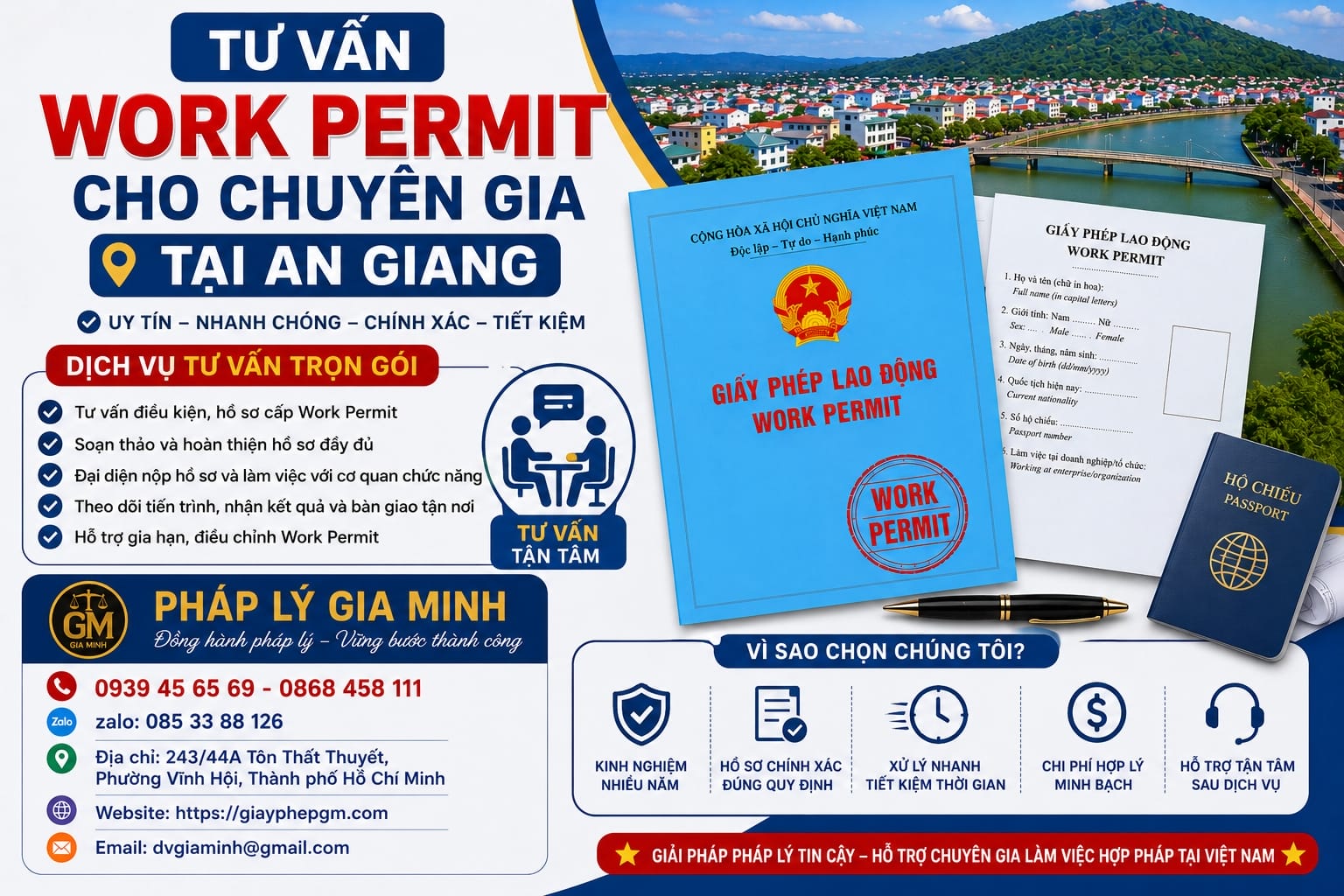 Làm giấy phép lao động cho chuyên gia tại An Giang uy tín – Giải pháp nhanh, chuẩn pháp lý, hỗ trợ toàn quốc (nhấn mạnh Thanh Hóa) 8 Tư vấn work permit cho chuyên gia tại An Giang