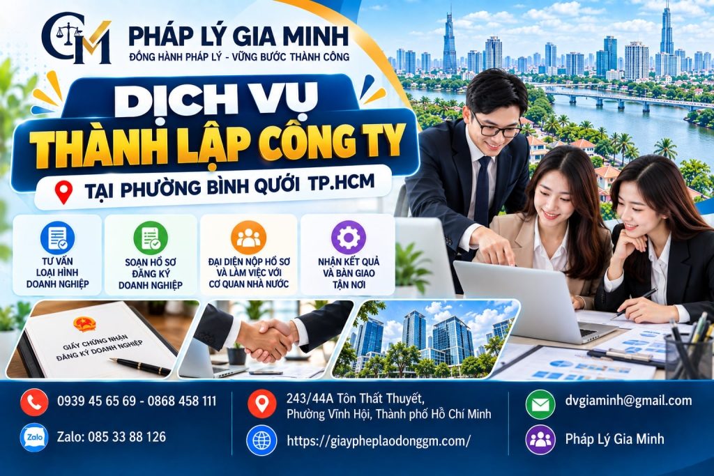 Dịch vụ thành lập công ty tại phường Bình Quới TPHCM 1 Dịch vụ thành lập công ty tại phường Bình Quới TP.HCM